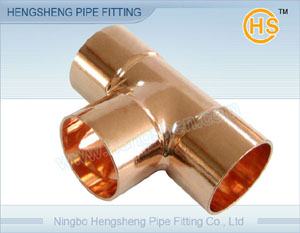 Equal Copper Tee  ,copper fittings