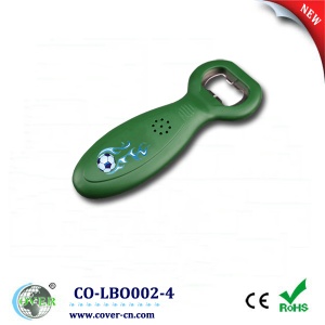 musical bottle opener &sound bottle opener &recording bottle opener / plastic opener