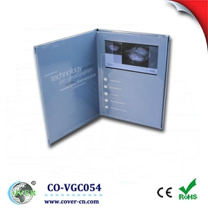 7.0 inch TFT LCD Video Card MP4 Video Player For Advertisement