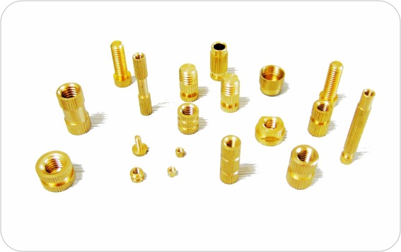 brass insert, mold in insert from OEM manufacturer