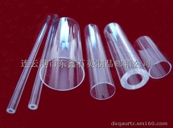 Thick-wall quartz glass tube