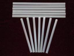 Gray quartz glass tube