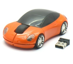Novelty car mouse 2.4G wireless optical mouse gift mouse for kids