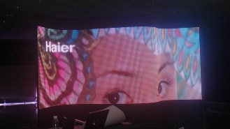 flexible led screen - curved