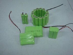 Nimh rechargeable battery packs supplying
