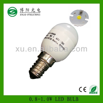 new design fridge bulb led fridge bulb 12v 1w led bulb