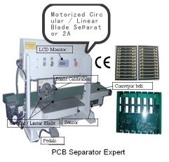 pcb separating machine strict requipment