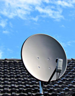 roof satellite antenna