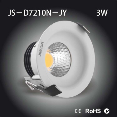 3W Epistar CNC Al6063 LED COB Anti Glare Downlight Guzhen Factory