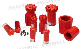 MAXDRILL Thread Button Bit