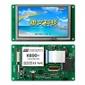 5.0 Inches, 480xRGBx272, Industrial DGUS LCM, touch panel optional