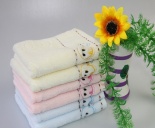 Cotton Jacquard Embroidery Face Towels