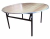 Plywood folding table