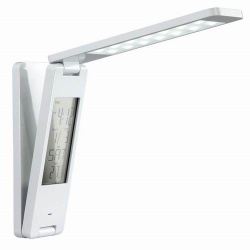 2W Foldable and rechargeable LED desk light with Calendar