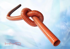 Silicone-coated hose