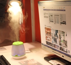 Four-leaf-clover Mini personal USB humidifier
