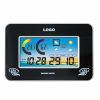 Full color display weather station