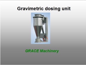 Gravimetric dosing unit