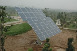 dual axis solar tracker