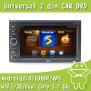 Double Din Car DVD Player video Stereo with Android4.0 GPS Navigation 1G DDR 8G Card Freeshiping