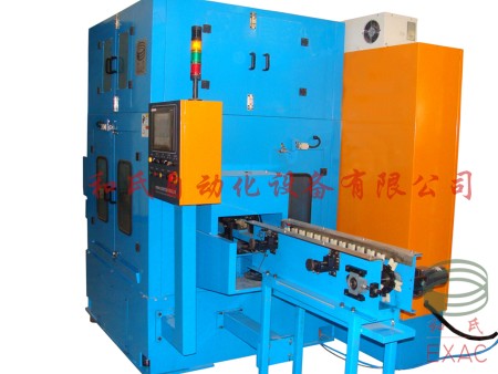Crankshaft deburring machine
