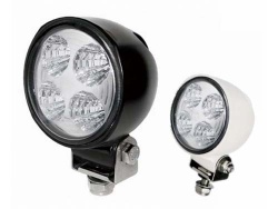 12W BLACK /WHITE LED WIDE FLOOD BEAM/WORK LAMP
