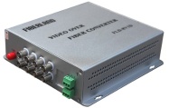 Video over fiber converter
