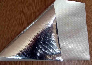 woven fabric backed foil facer