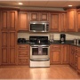 Applied Moulding Raised Square Wooden Kitchen Cabinet