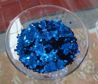 Dark sapphire blue