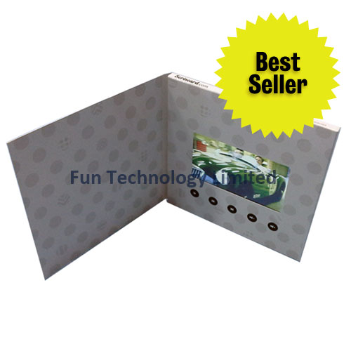 4.3 inch Video Greeting Card LCD Brochure VGC-043