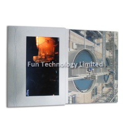 10.1 inch TFT LCD Video Brochure Greeting Card Booklet