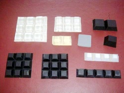 3M -self adhesive rubber feet