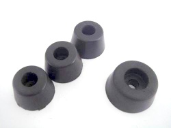 Rubber feet with the hole