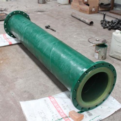 Lined polyurethane dual anti pipe