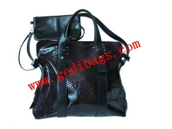lady handbags with PVC,PU leather - 1