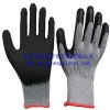 10G 2 strand knit cotton with latex coated glove