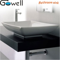 Solid surface bathroom basin