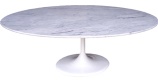 Eero Saarinen Style Marble Oval Tulip Table