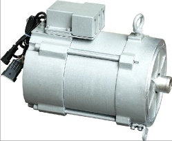 Electric vehicle brushless AC motor