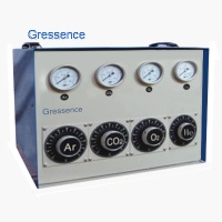 Gressnece 2% high precision 3 channels gas mixer gas blender plus