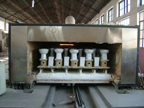 ceramic kiln built by Sanhe Zhengnian Ceramic Equipment Co. Ltd