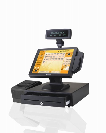 pos all in one touch systems for retails ,cash register