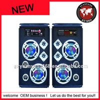 subwoofer speaker with dj equipment