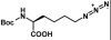 Boc-Lys(N3)-OH  (Also D isomer)