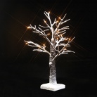 20L battery tree light with snow