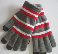 three finger touch screen glove