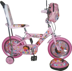HH-K1660 EVA tire kids bicycle with high back support and bag