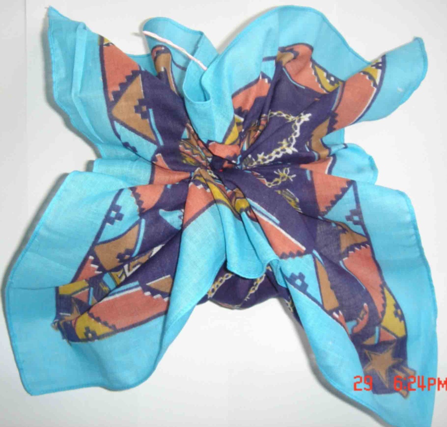 Classical Ladys and Gentlemans Handkerchief