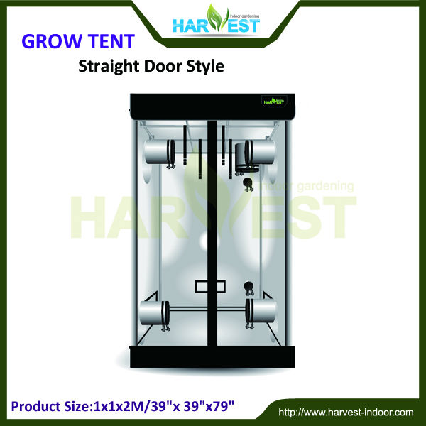 Harvest 600S100 grow tent is the foundation of a completely self-contained indoor garden, featuring a lightweight, durable, washable interior reflective lining. The frame supports up to 90 pounds of lighting, ventilation or other equipment, and every unit has access ports that accommodate ducting or other equipment. Harvest grow tent can be assembled without tools, in minutes, by one person, and collapse just as quickly for storage.